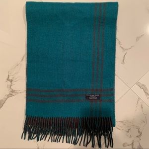 🔥 Burberry Lambswool Scarf- Double Sided!